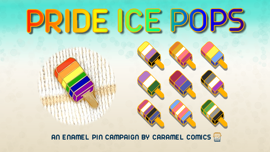 Pride Ice Pop Pins