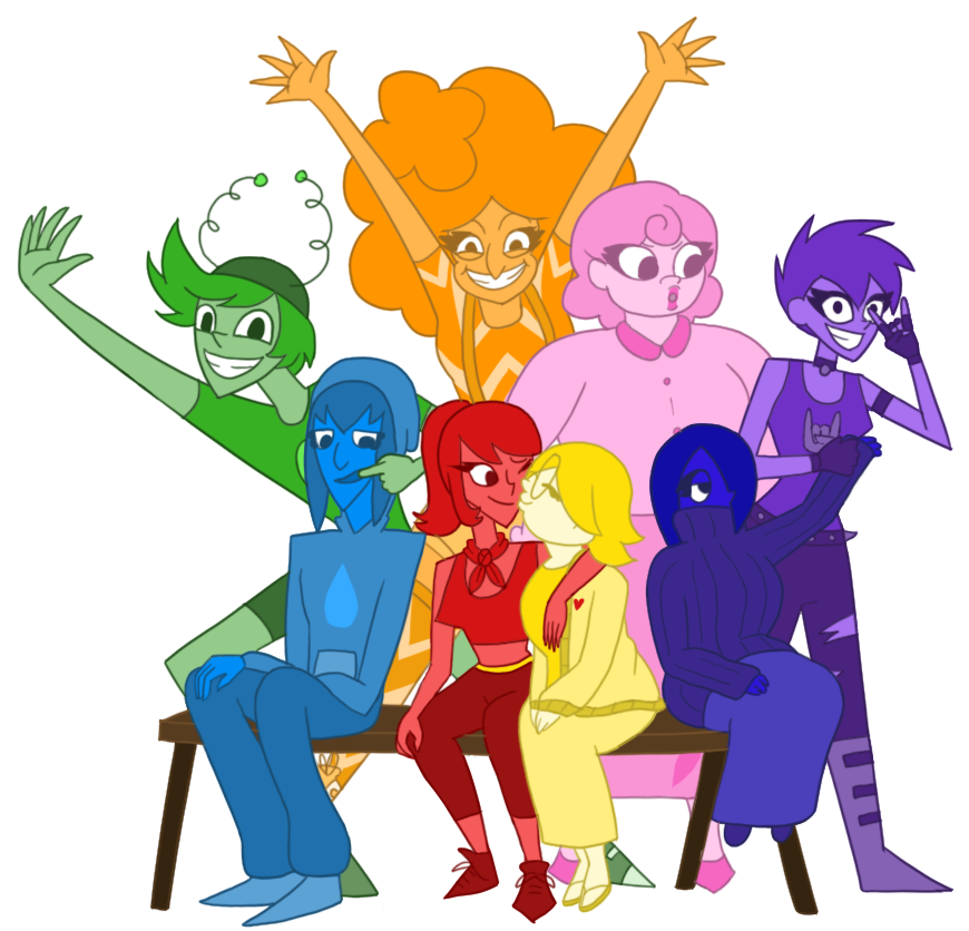 Colors of the Rainbow: An animated series that asks the question 'what if the HTML color hex was a society?'