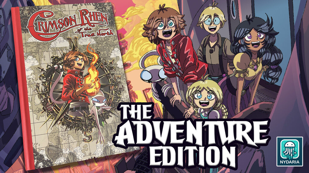 Crimson Rhen: The Adventure Edition Hardcover Graphic Novel