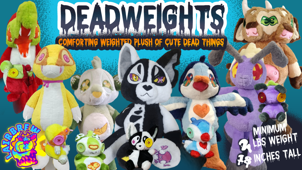 Deadweights - Creepy Cute Weighted Plush