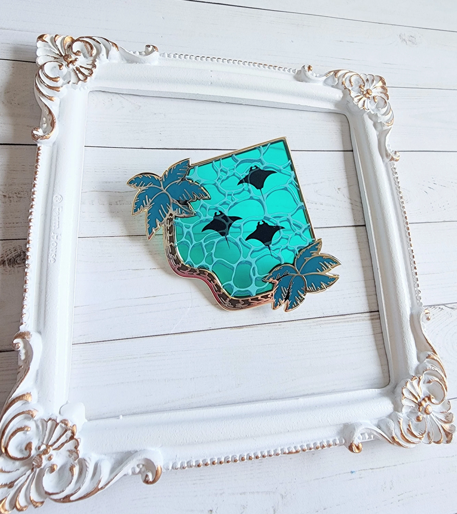 Aquatic Portals | Aquatic Creature Themed Enamel Pin set