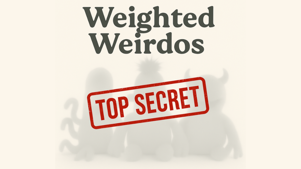 Weighted Weirdos