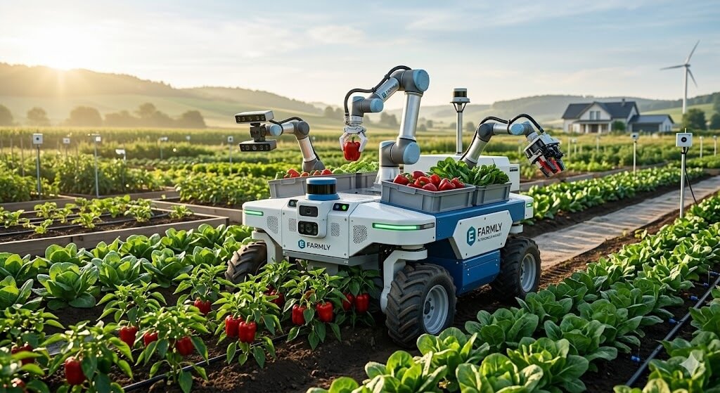 Farmly: The AI-Powered Autonomous Harvesting Robot
