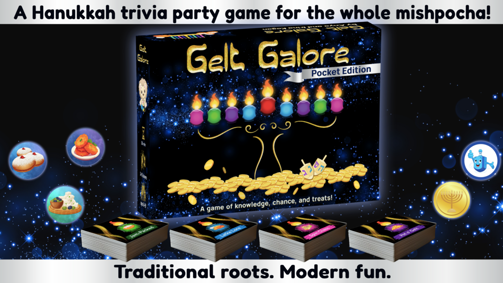 Gelt Galore: Pocket Edition (a compact Hanukkah party game!)
