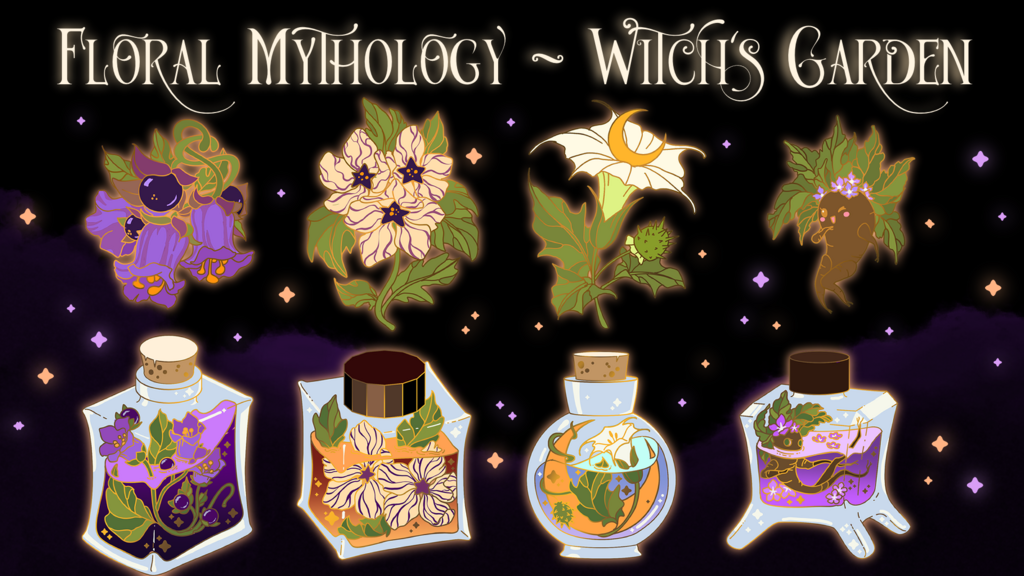 Floral Mythology Pt 2 - Witch‘s Garden