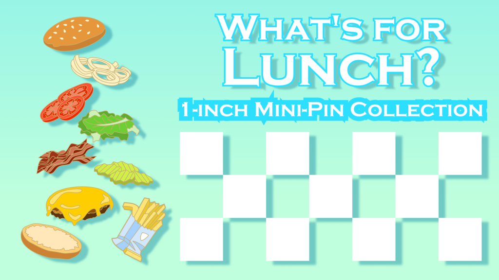 What's for Lunch? Mini Pin Collection