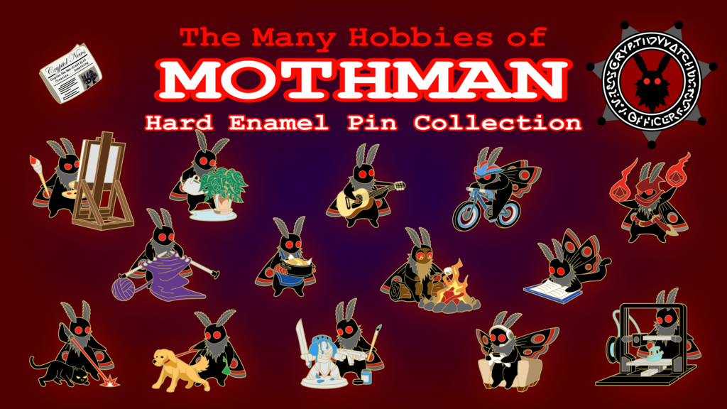 The Many Hobbies of Mothman