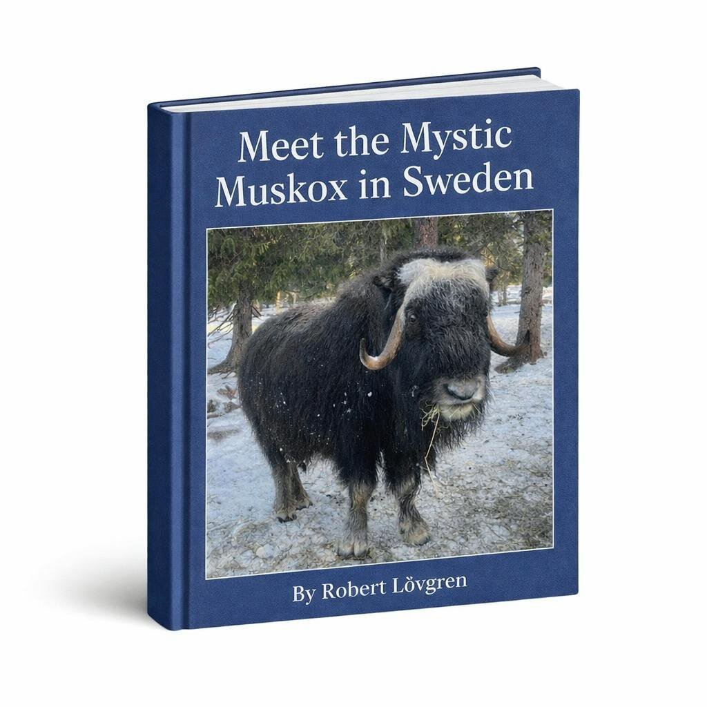 Meet the rare Muskox animal in Sweden - Book