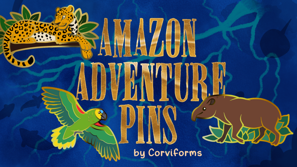 Amazon Adventure Pins
