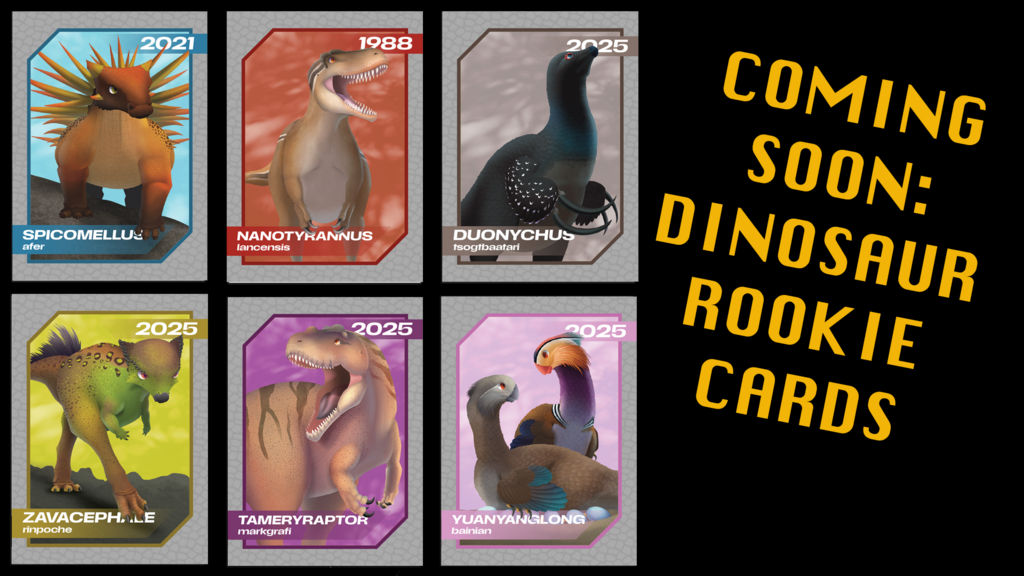 Dinosaur Rookie Cards - Collectibles for Dinosaur Fanatics