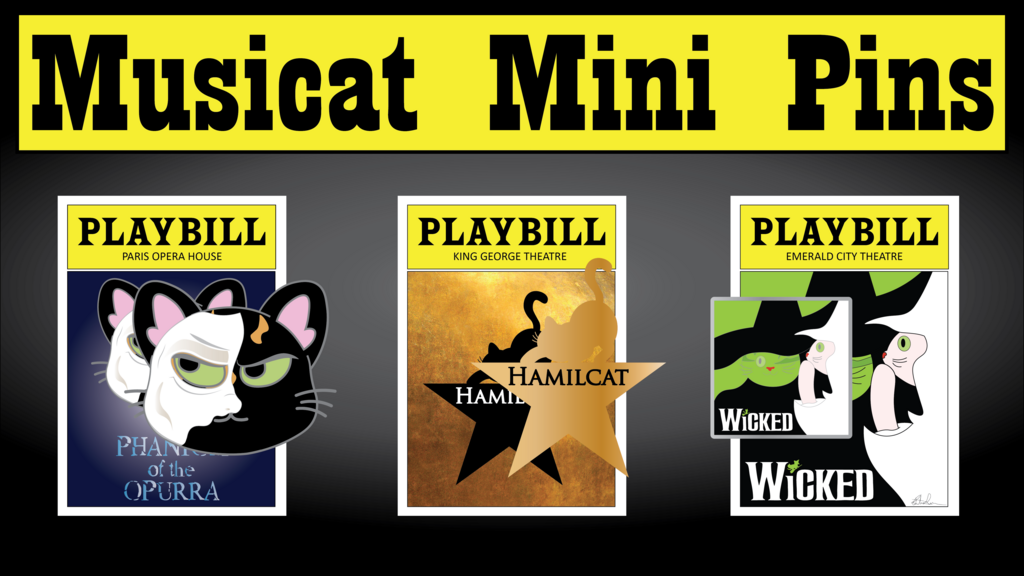 Musicats Mini Pins