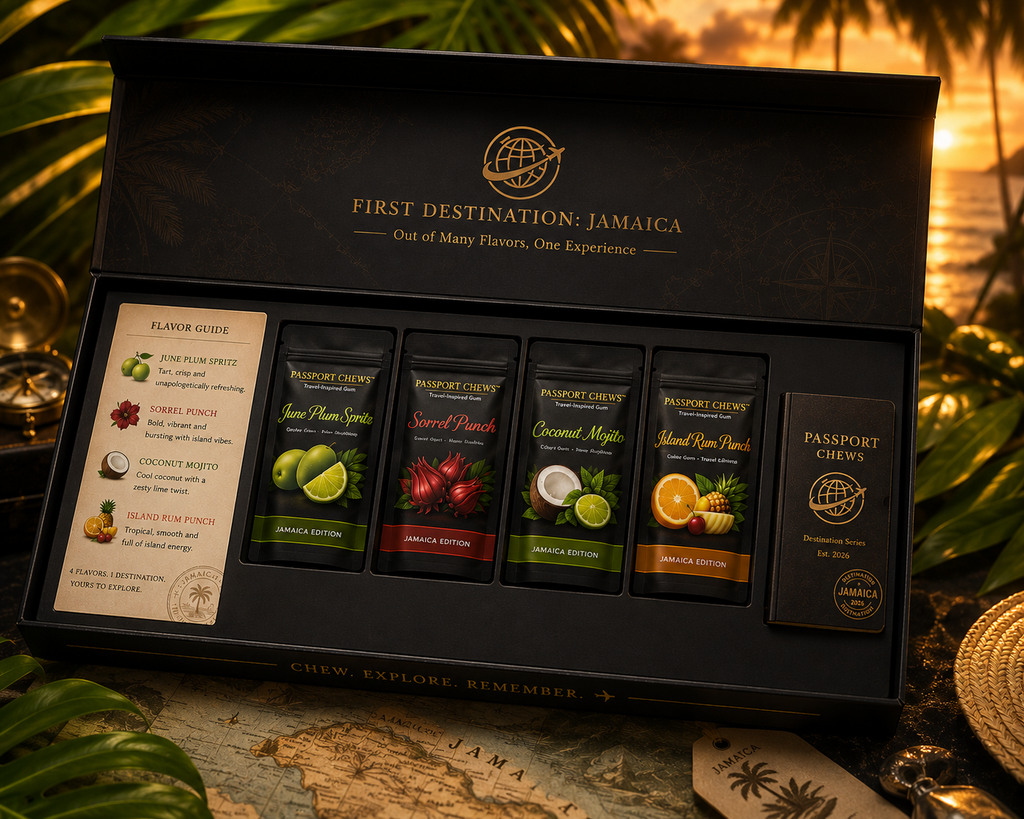 Passport Chews – Cocktail Inspired Gum From Around the World