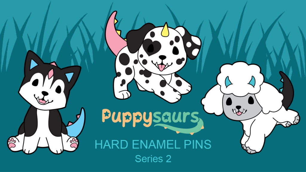 Puppysaurs Pins Series 2