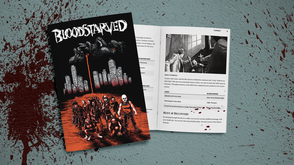 Bloodstarved - A rules-light vampire TTRPG