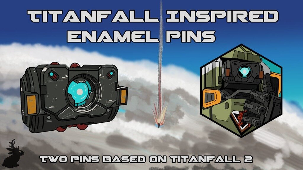Titanfall Inspired pins