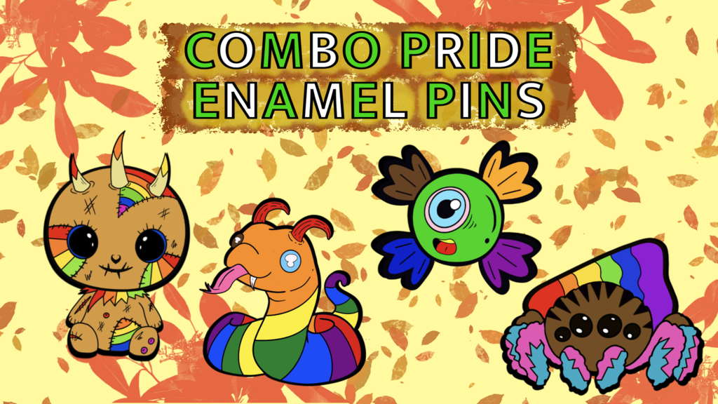 Combo Pride Enamel Pins