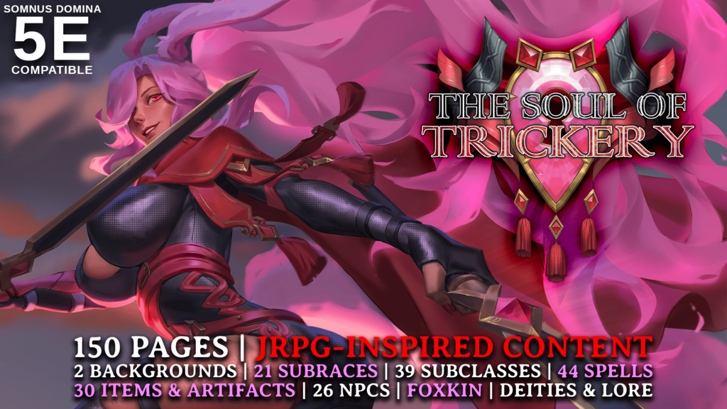 D&D 5E: The Soul of Trickery (Expansion Book)