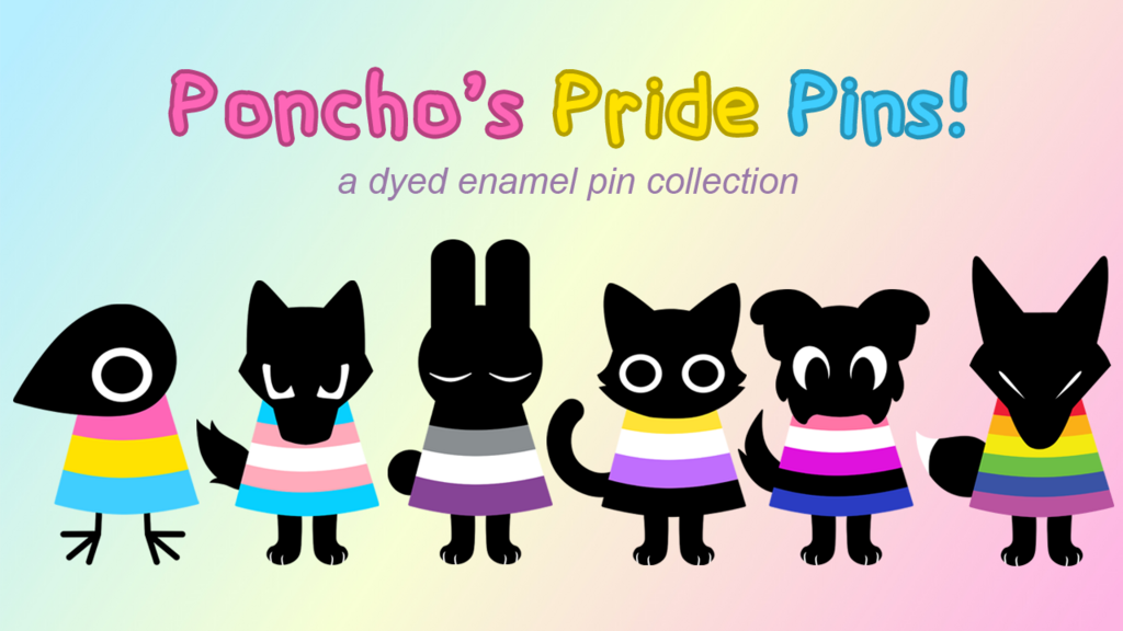 Poncho's Pride Pins