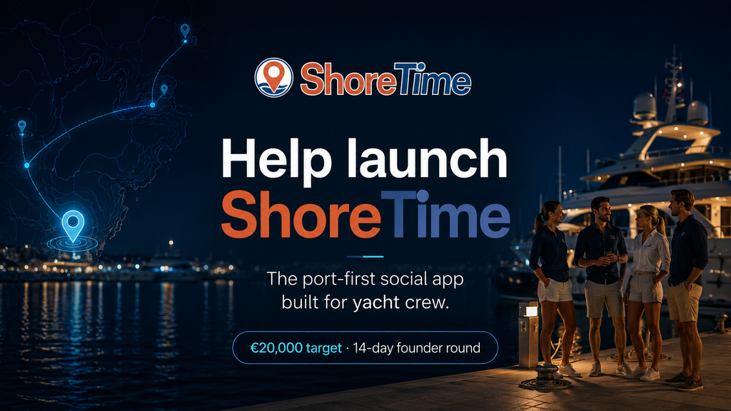 ShoreTime — the social app for yacht crew