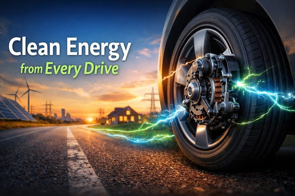 Reinventing The Car Wheel To Create Clean Energy