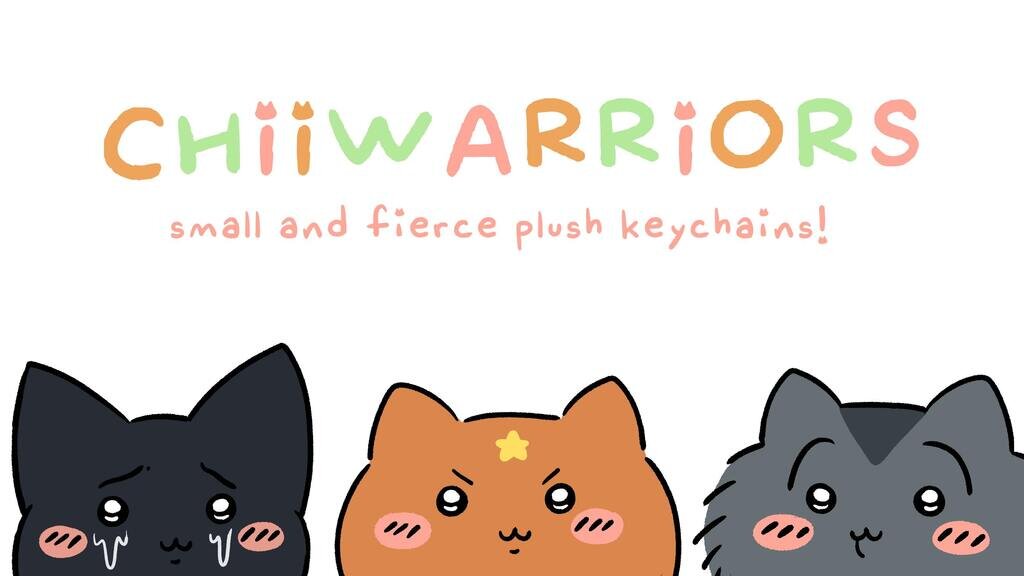 ChiiWarriors - Small and Fierce Plush Keychains
