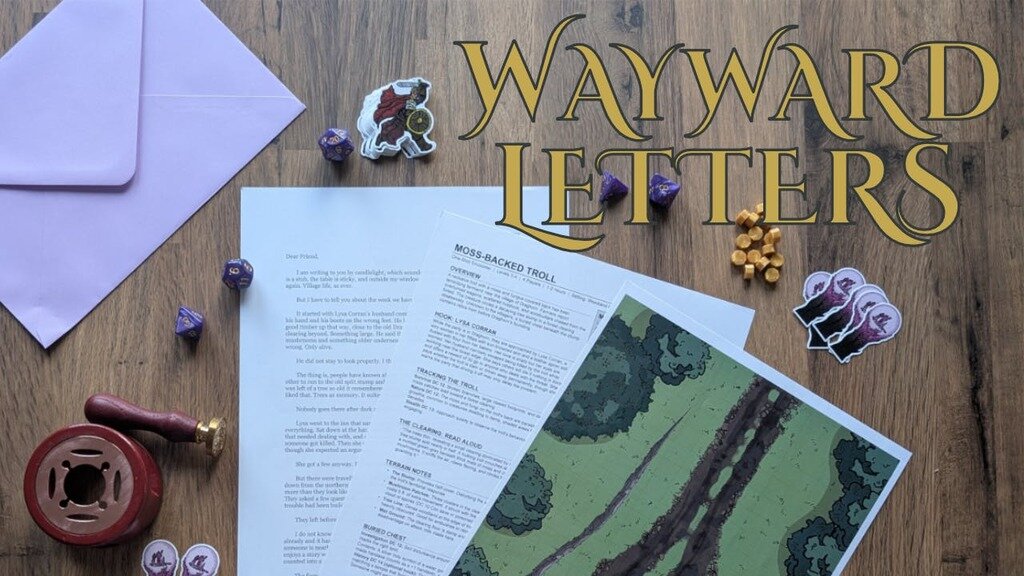 Wayward Letters - TTRPG/5E Mail Club