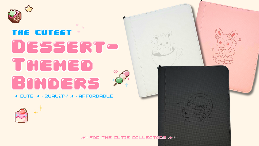 NomNom's Dessert Themed Card Binders