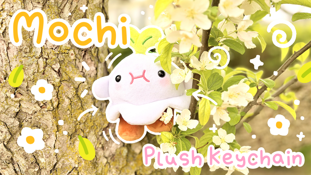 Mochi Plush Keychain