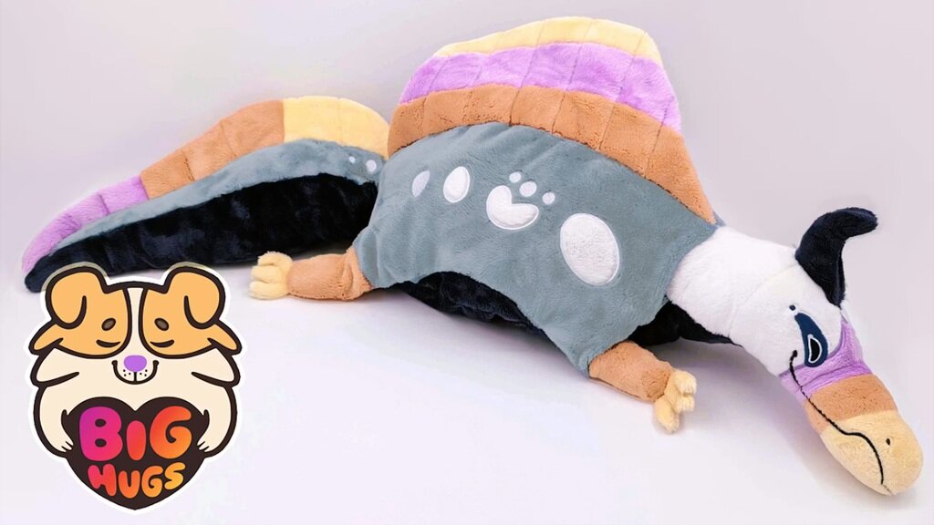 BIG HUGS Weighted Plushies -- huge, cuddly, comforting pals!