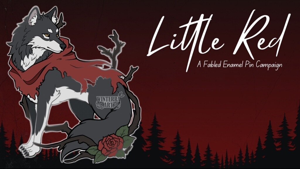 Little Red: A Fabled Enamel Pin Campaign