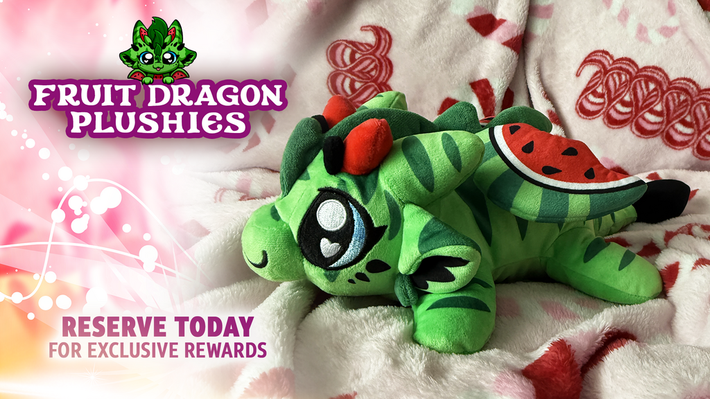 Fruit Dragon Plushies