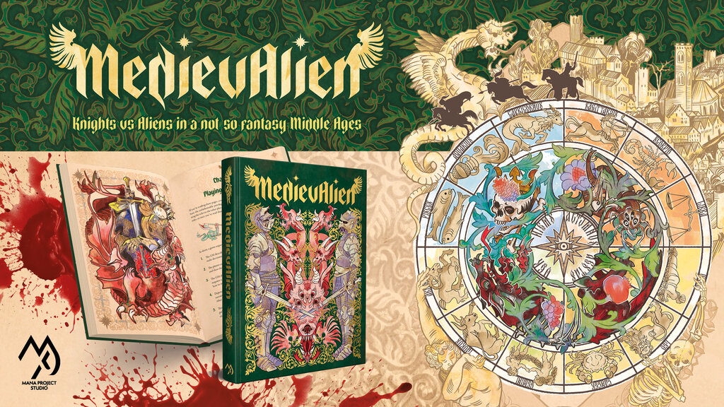 MedievAlien – Knights vs. Aliens TTRPG