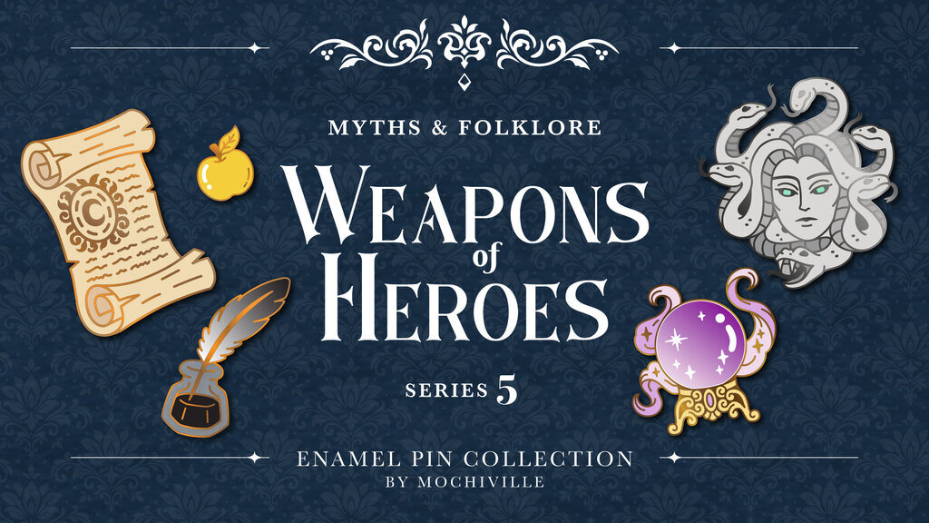 Weapons of Heroes 5 - Myths & Folklore Enamel Pin Collection