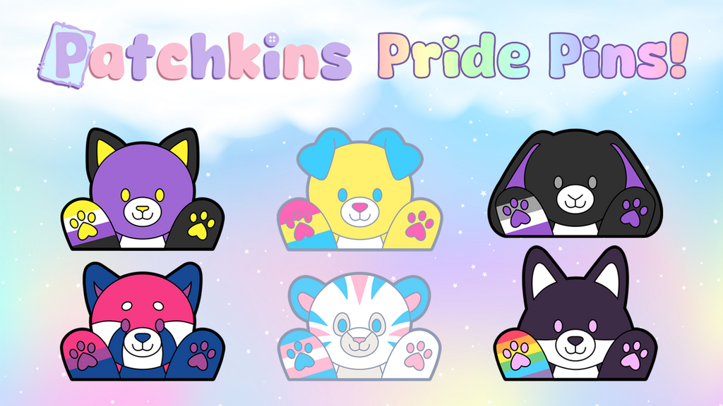 Patchkins Pride Pins