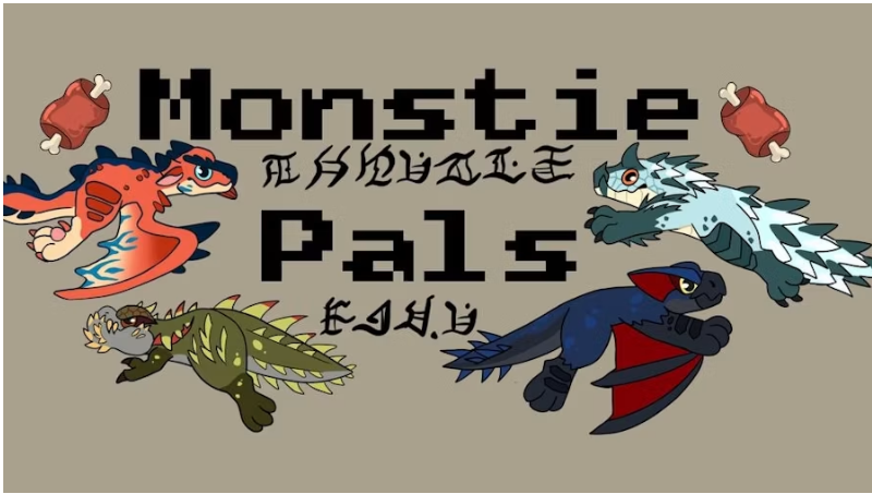 Monstie Pals (Monster Hunter Inspired plushies)