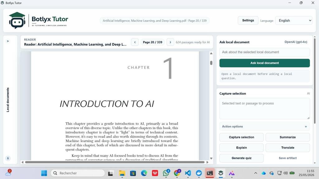 Botlyx Tutor