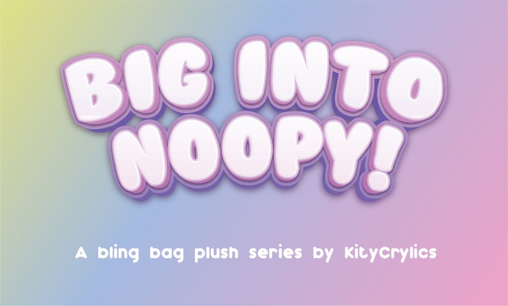 Big Into Noopy - A Blindbag Plush Series