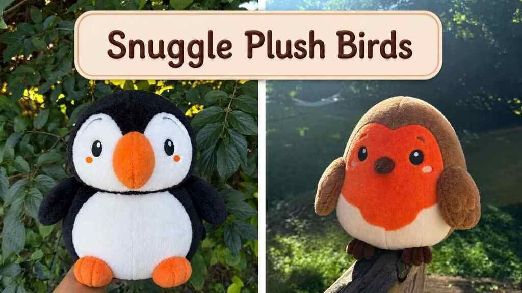 Snuggle Plush Birds