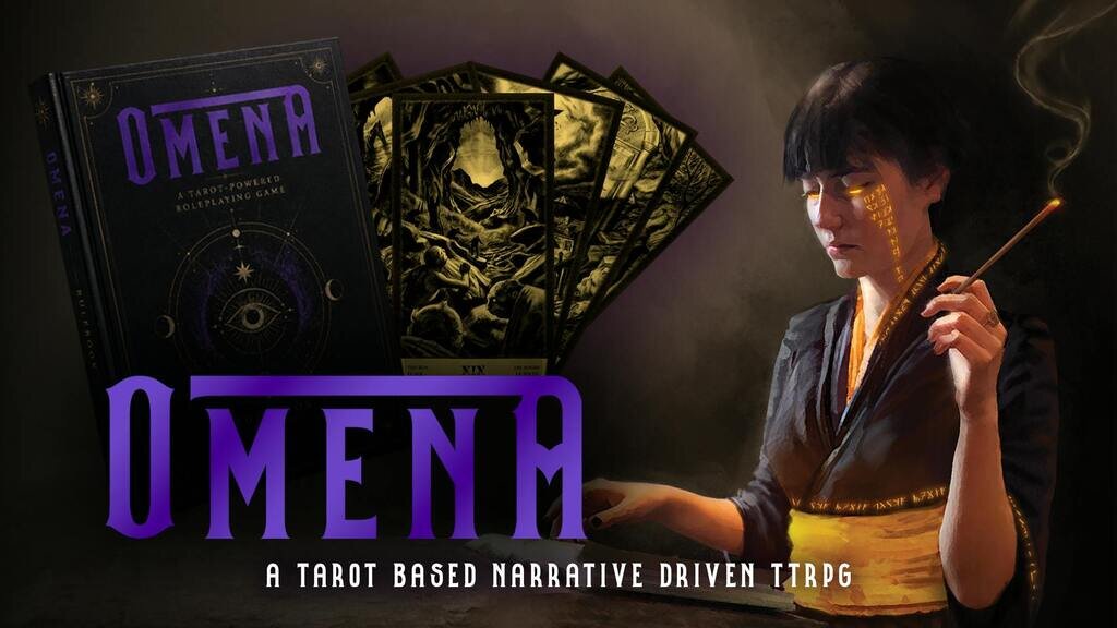 OMENA: A Tarot Based  Narrative Driven TTRPG