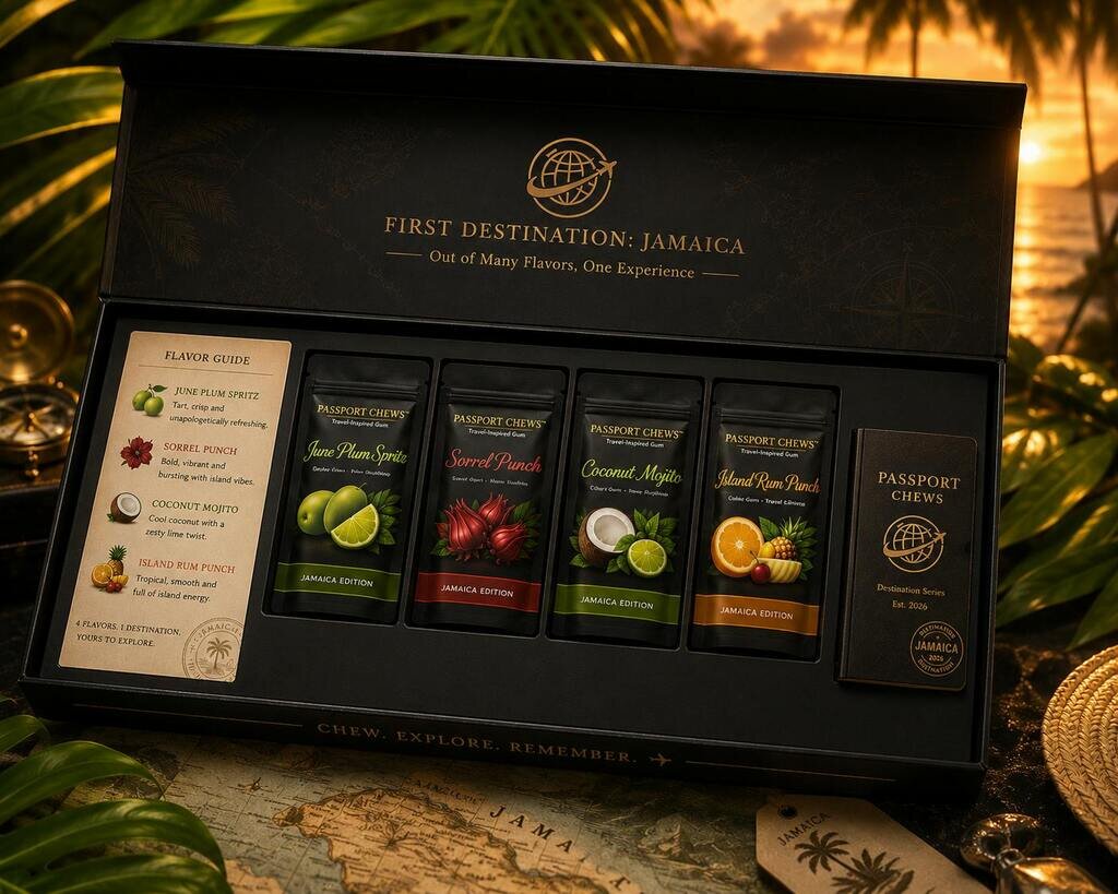 Passport Chews — Cocktail Inspired Gum From Around the World