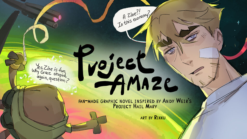 Graphic Novel Zine - Project Amaze -