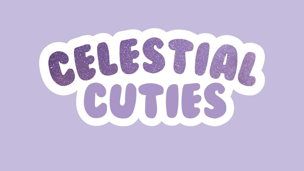 Celestial Cuties - some far out animal space pun stickers