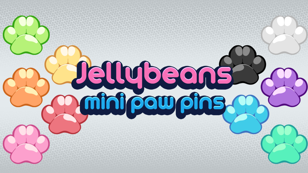 Jelly Beans - Mini Paw Pins