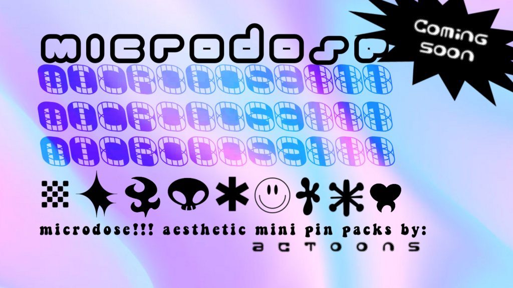 Microdose!!! Mini Pin Packs!
