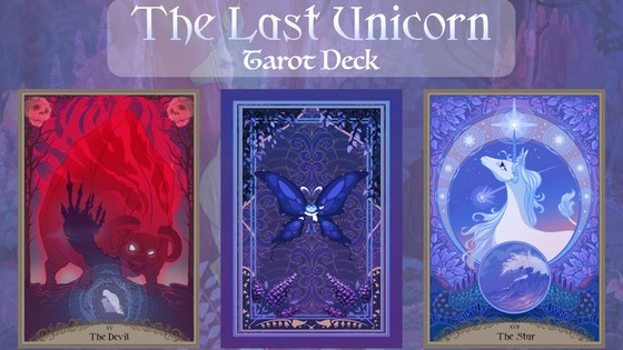 The Last Unicorn - Tarot & Oracle Deck by Geekify Inc