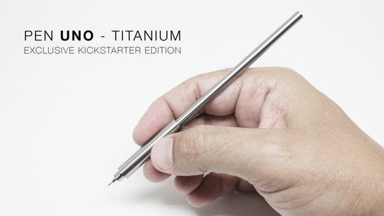 Pen UNO Titanium: The Most Minimal Pen