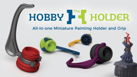 The Hobby Holder - A Better Way to Paint Miniatures