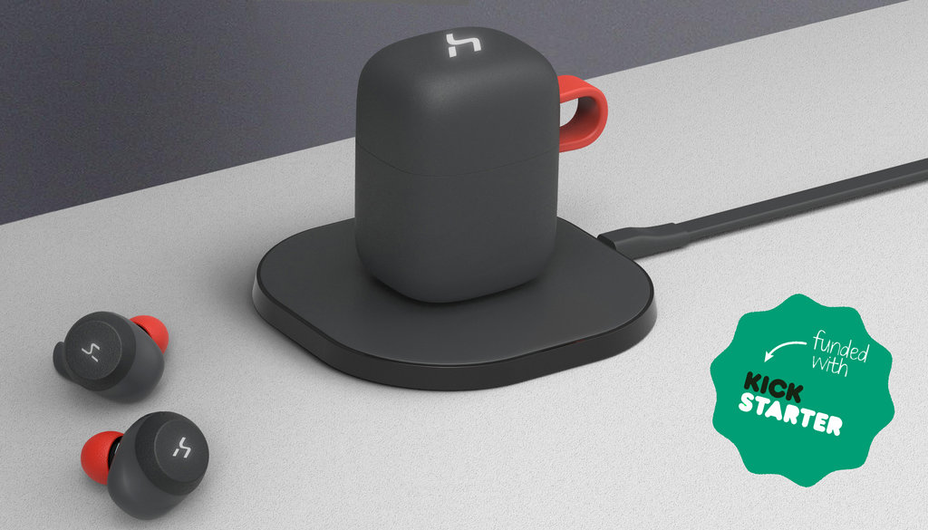 hGroov | The World's First Smart Wireless Charging Earbuds