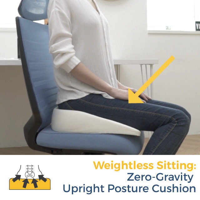 Weightless Sitting: Zero-Gravity Posture Cushion