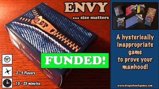 Envy ..... size matters The NSFW Adult Card Game